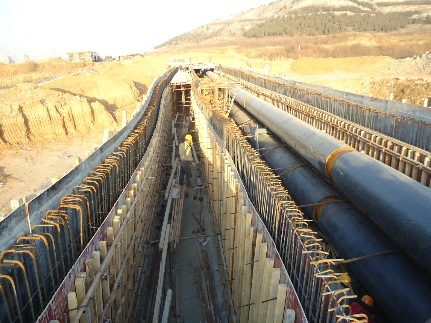 濟(jì)南市旅游北路熱力工程