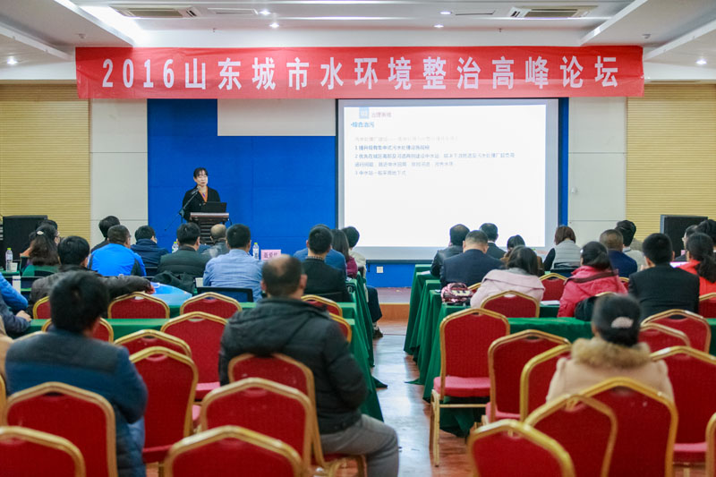 集團(tuán)受邀參加城博會(huì)城市水環(huán)境整治論壇作專題講座