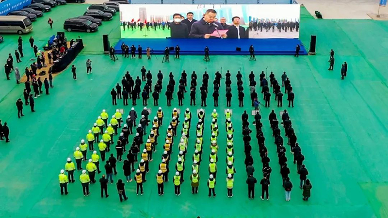 濟(jì)南市中心城區(qū)雨污合流管網(wǎng)改造和城市內(nèi)澇治理項(xiàng)目開工建設(shè)