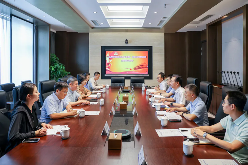 市中區(qū)委社會工作部、統(tǒng)戰(zhàn)部領(lǐng)導(dǎo)來集團(tuán)調(diào)研指導(dǎo)工作